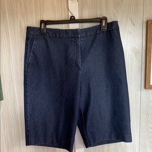 Josephine Chaus Indigo Denim Shorts